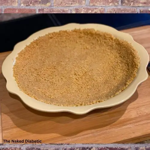 The Best Sugar Free Graham Cracker Crust recipe (diabetic friendly)
