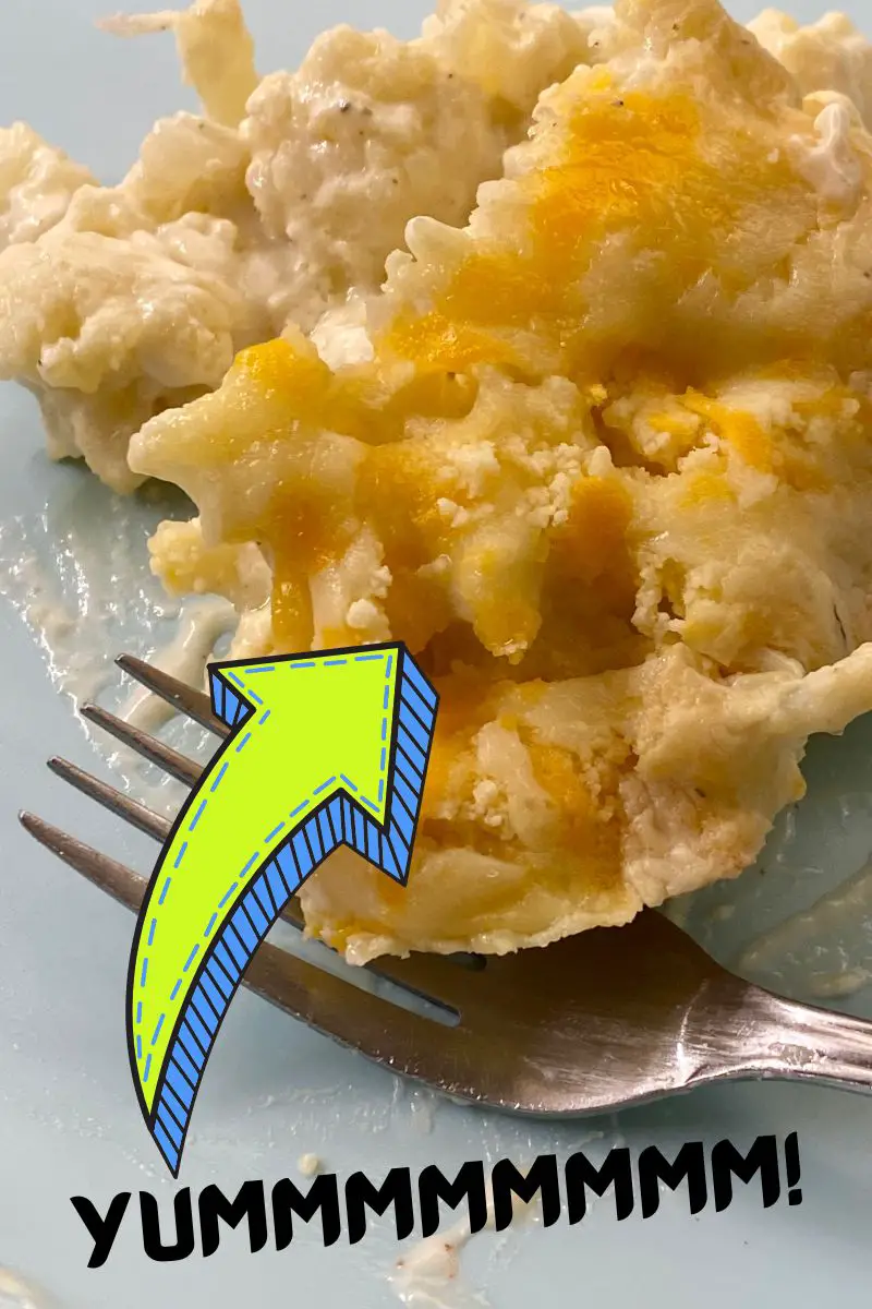 low carb cheesy cauliflower casserole