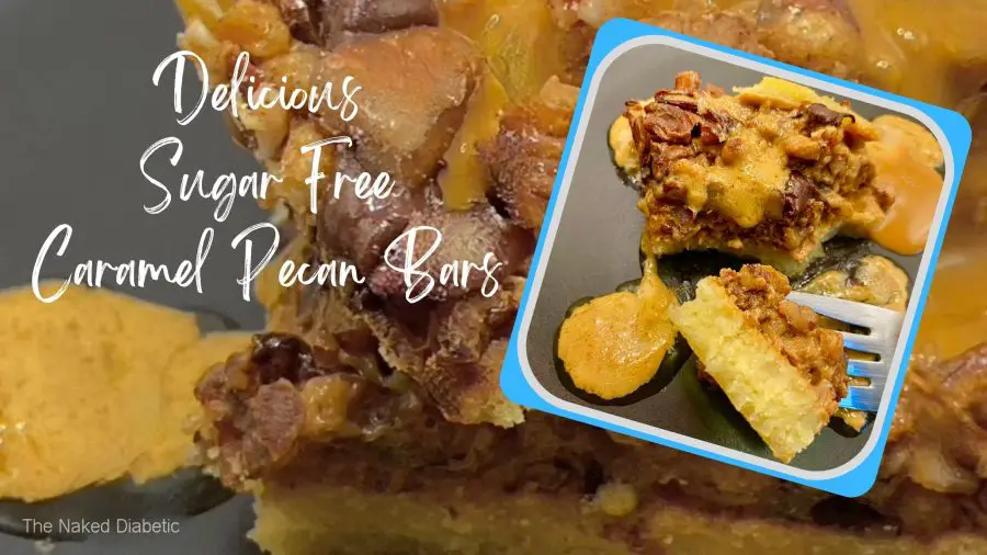 Sugar Free Caramel Pecan Bars Recipe