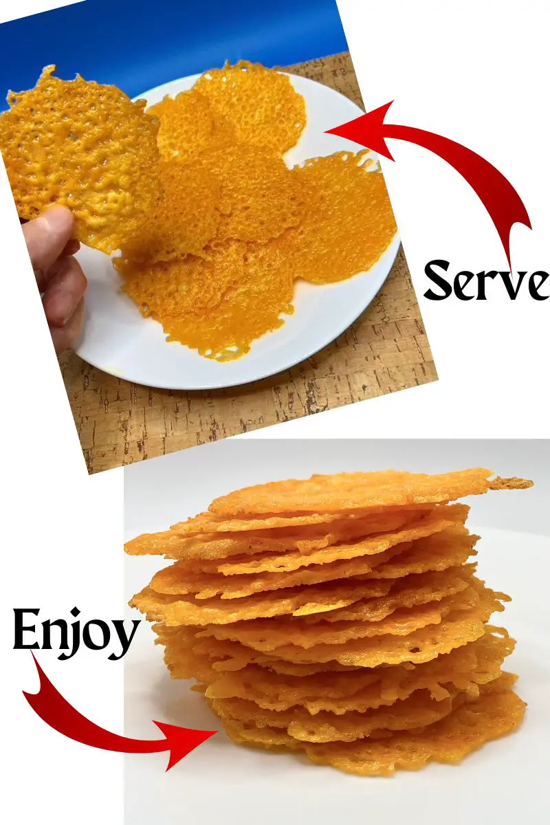 low carb cheese chips recipe