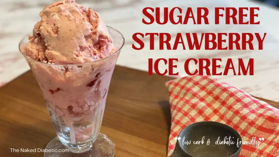 diabetic sugar free strawberry ice cream recipe