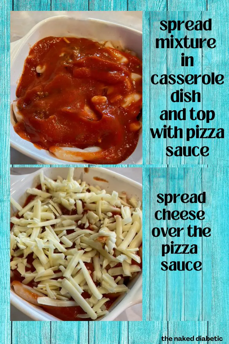 low carb pizza casserole recipe