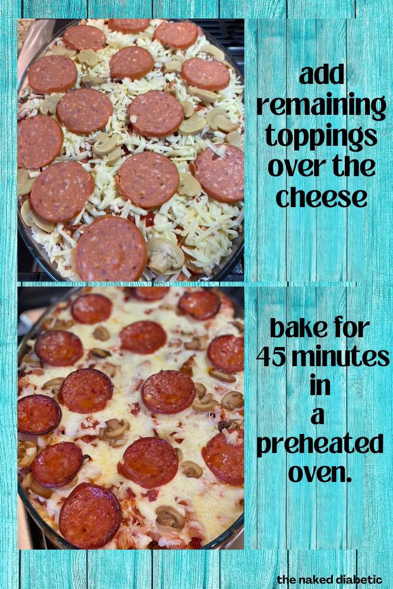 low carb pizza casserole recipe