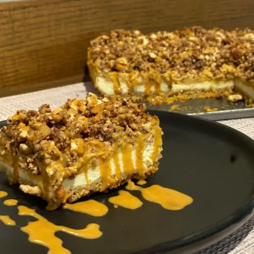 Simple Sugar Free Pumpkin Cheesecake Squares Recipe The Naked Diabetic