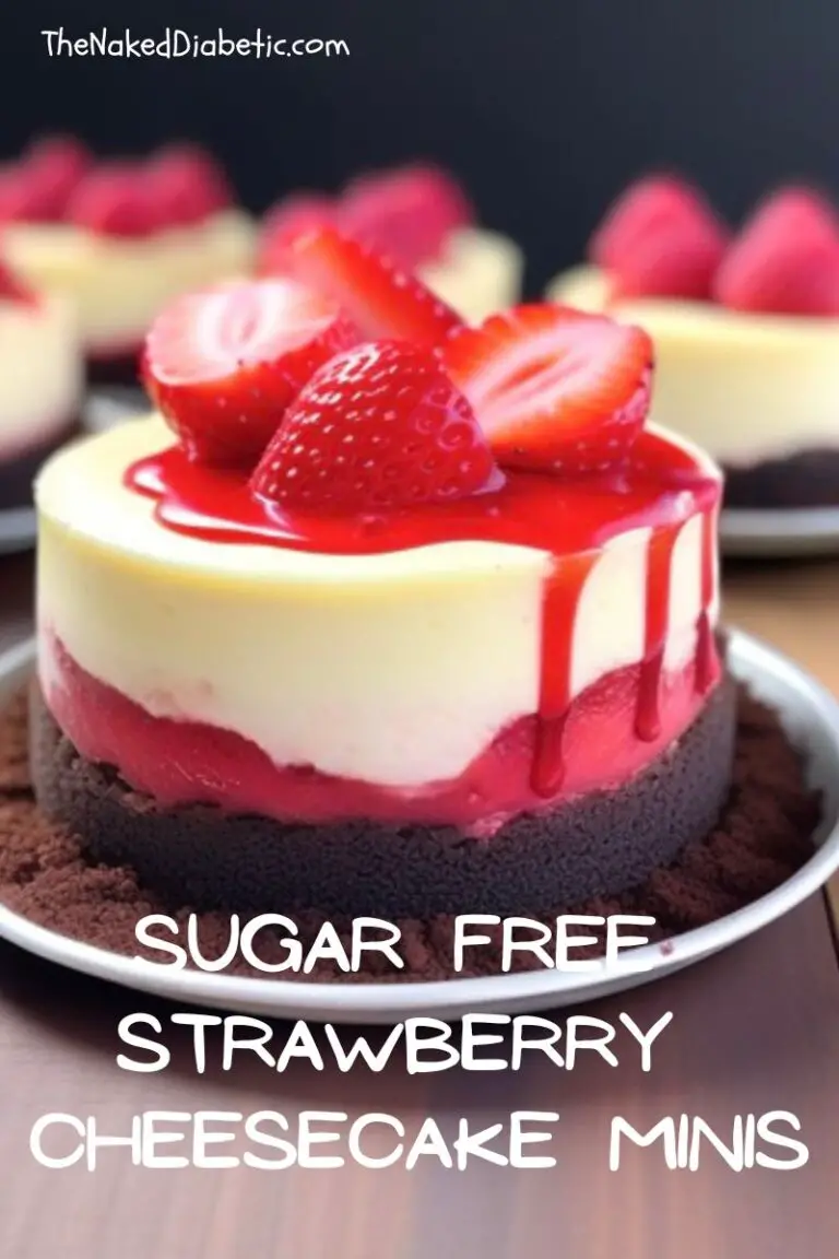 Simple Diabetic Sugar Free Raspberry Cheesecake Minis (no Bake) - The ...