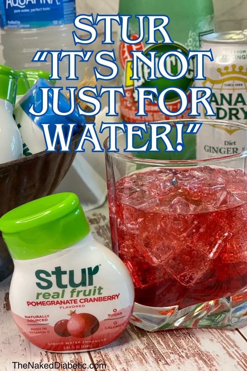 Stur water enhancer used in sugar free ginger ale - Stur Product review