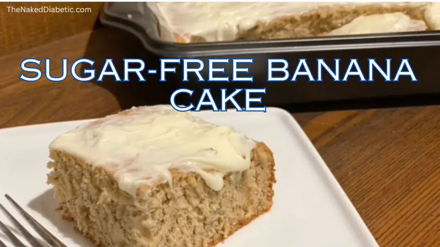 diabetic friendly sugar free banana cake