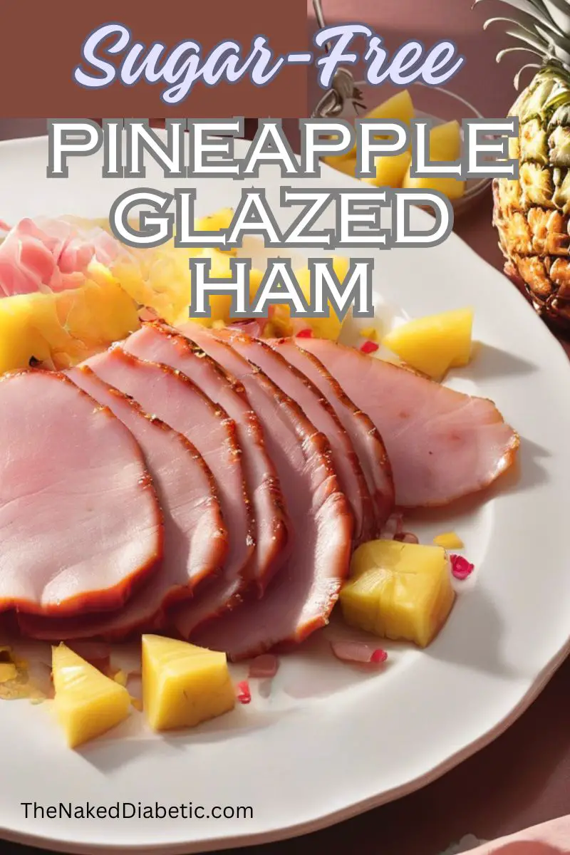 picture of sugar free pineapple glazed ham