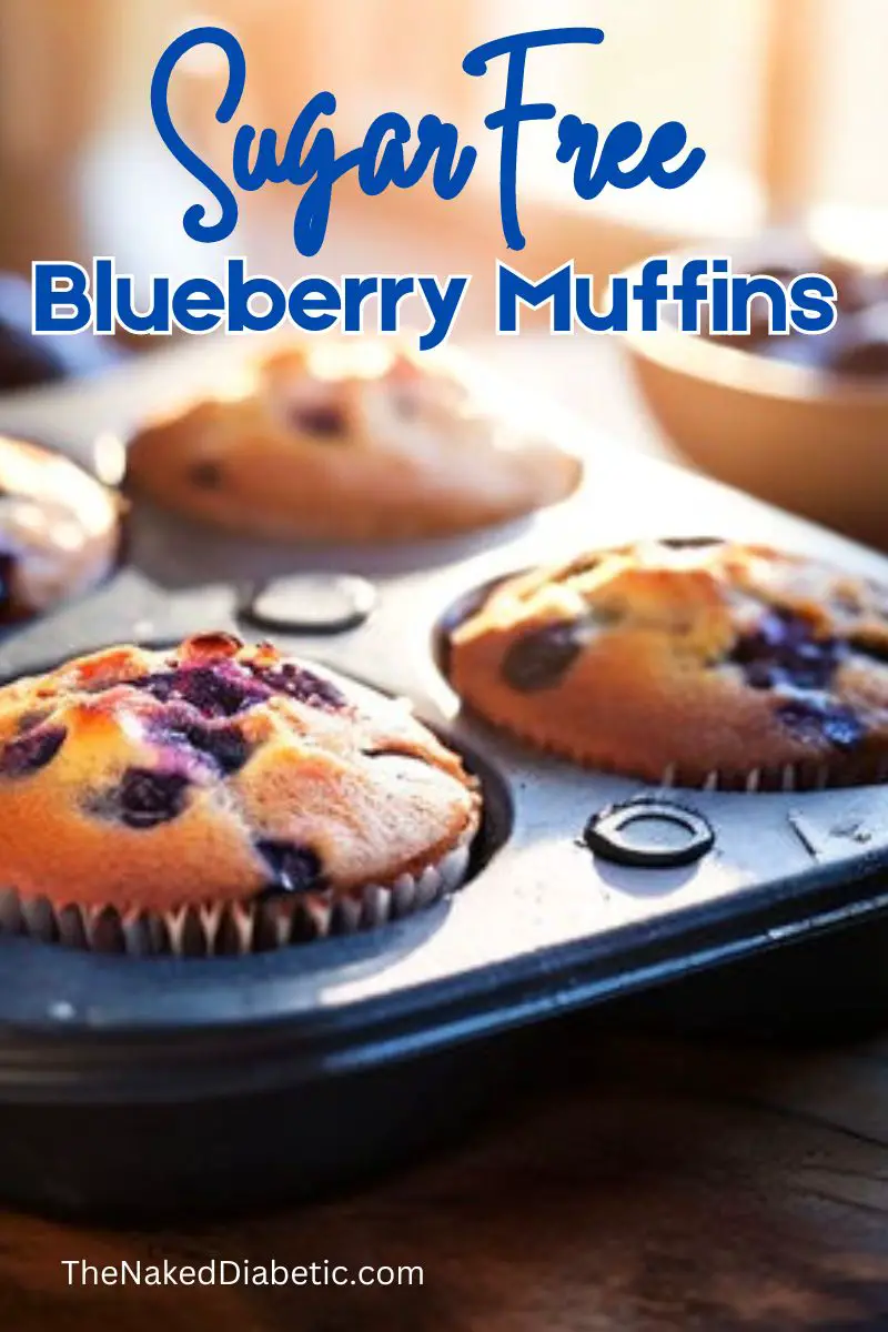  Sugar Free Blueberry Muffins