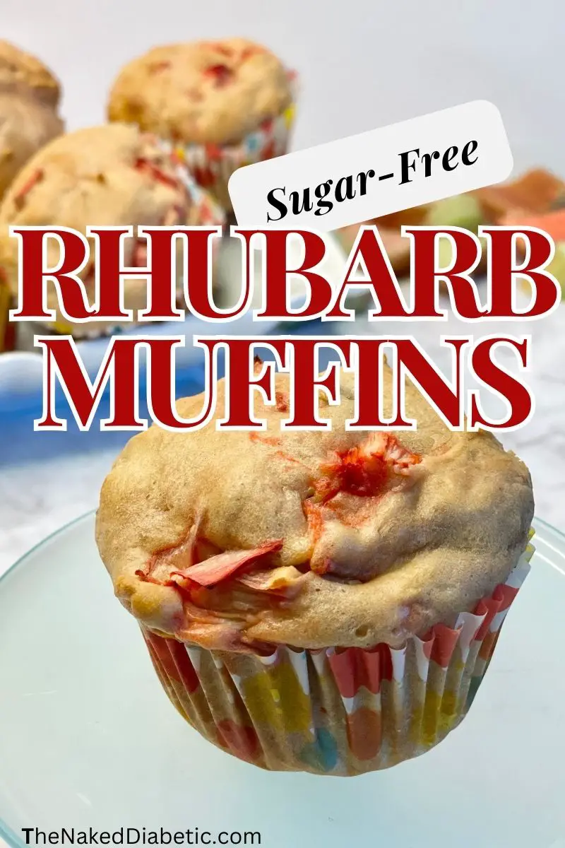 sugar free rhubarb muffins