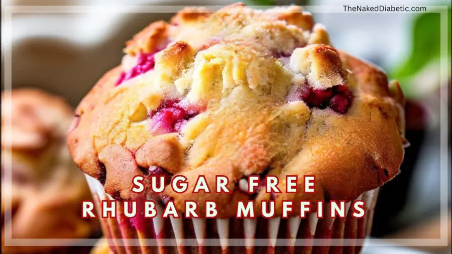 sugar free rhubarb muffins