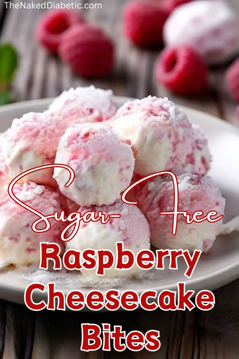 sugar free raspberry cheesecake bites