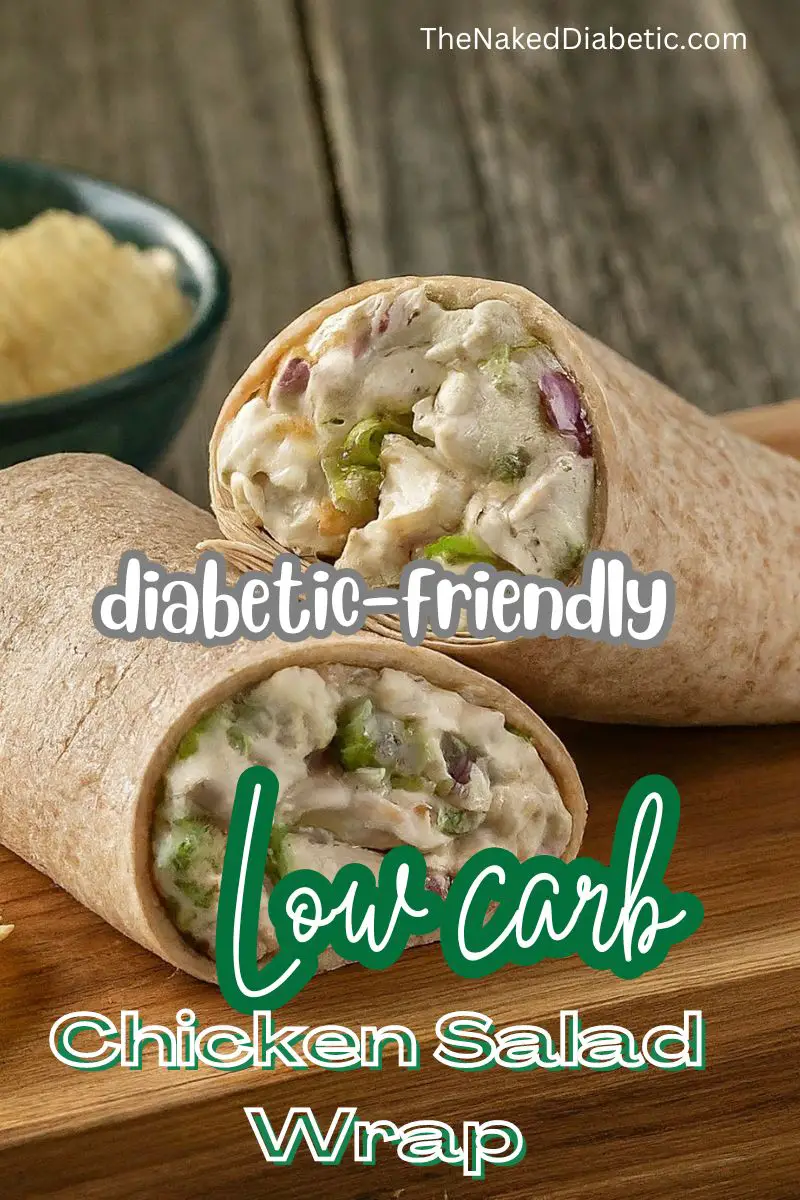 low carb chicken wrap