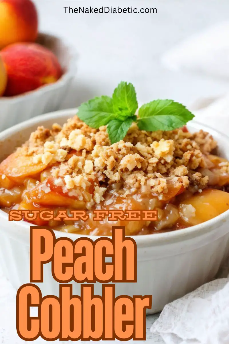 Sugar Free Peach Cobbler 