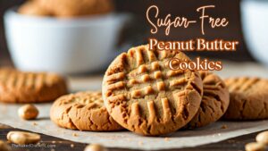 Simple to Make Diabetic Friendly Sugar Free Peanut Butter Cookies.