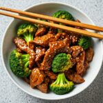 sugar free beef and broccoli stir fry