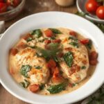 Low Carb Creamy Tuscan Chicken