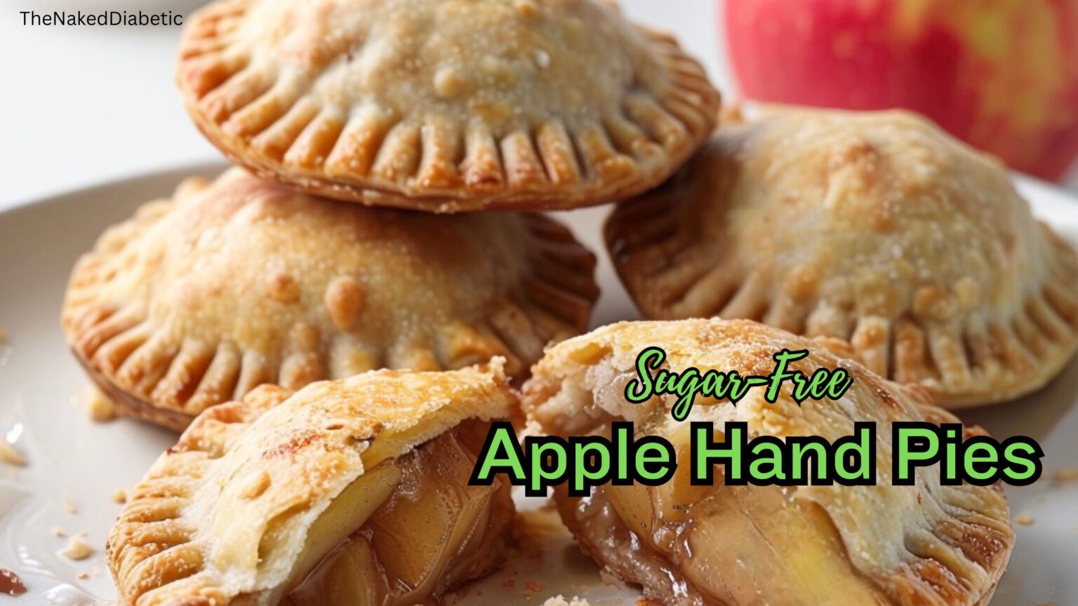 Easy Recipe For Sugar Free Apple Hand Pies The Naked Diabetic