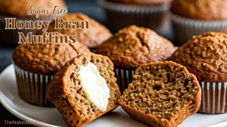 Sugar Free Honey Bran Muffins