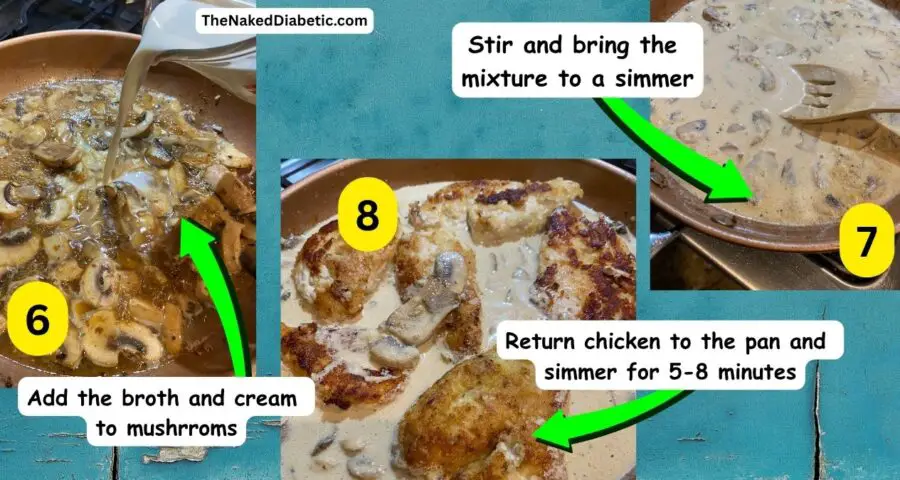 How to Make Creamy Mushroom Chicken