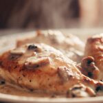low carb creamy mushroom chicken