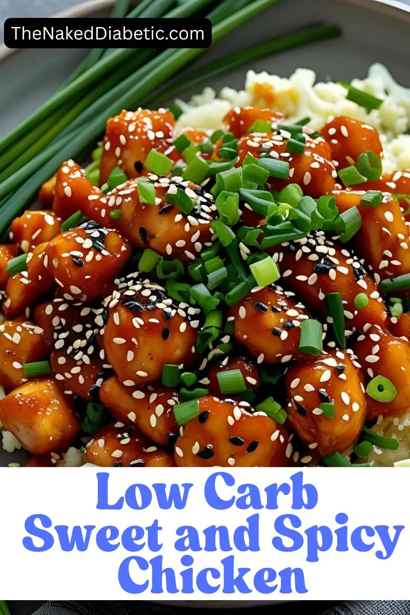 Low Carb Sweet and Spicy Chicken