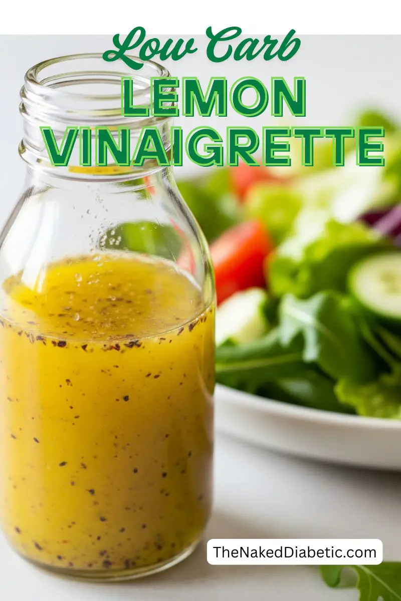 Low Carb Lemon Vinaigrette dressing