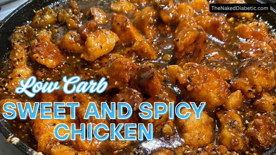 low carb sweet and spicy chicken
