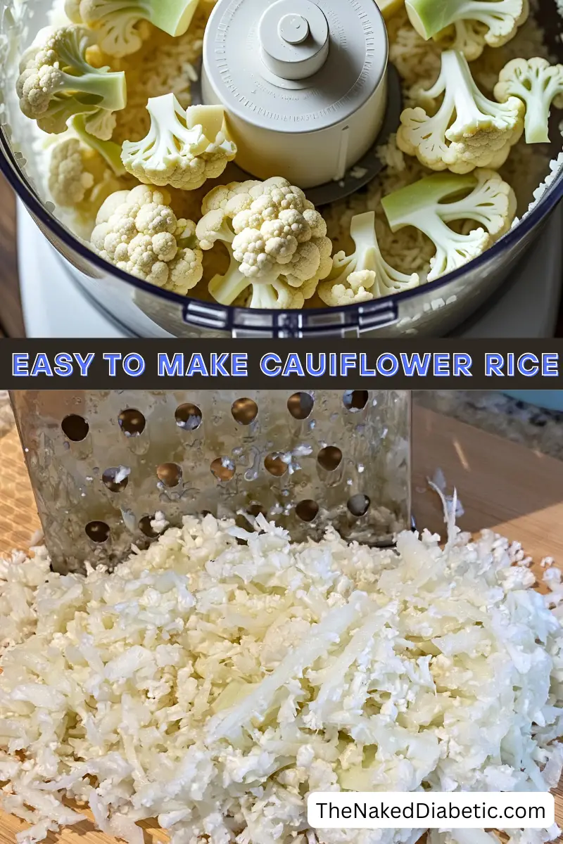 how to make cauliflower rice