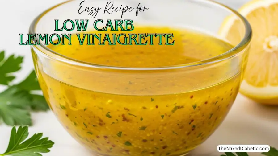 Low Carb Lemon Vinaigrette