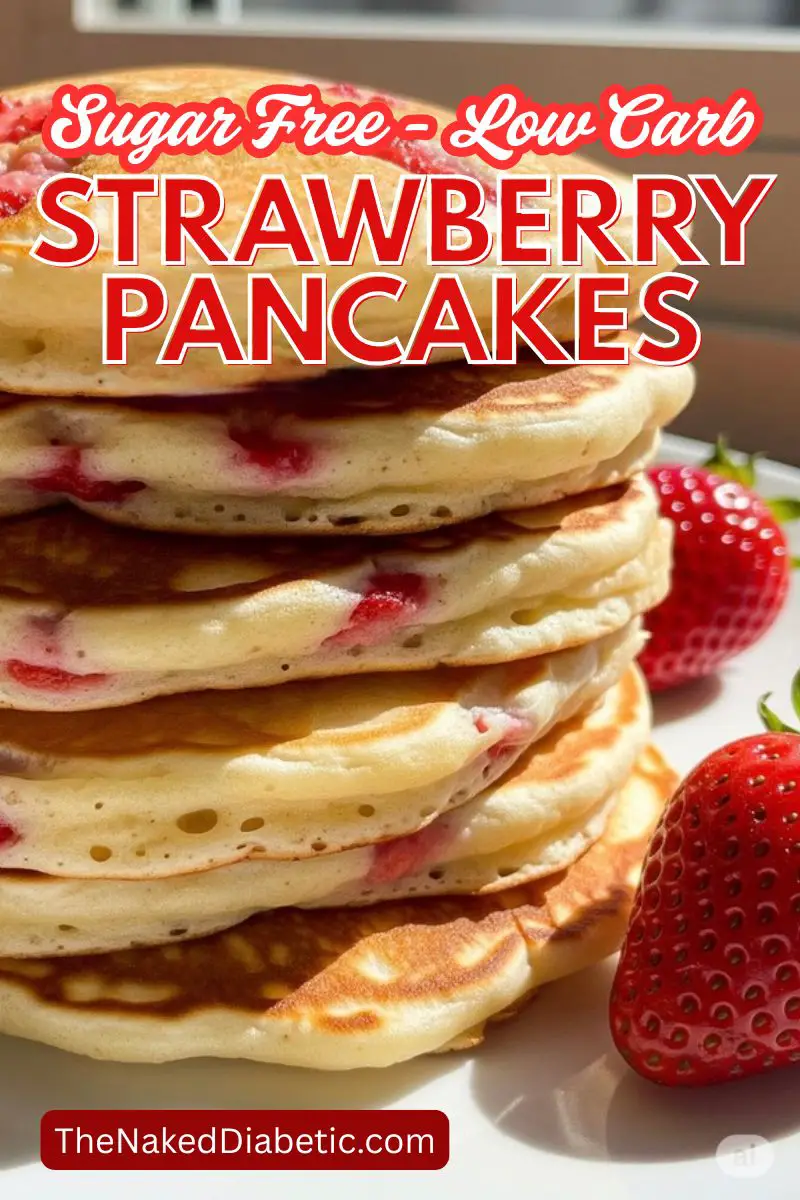 low carb strawberry pancxake s that are sugar free