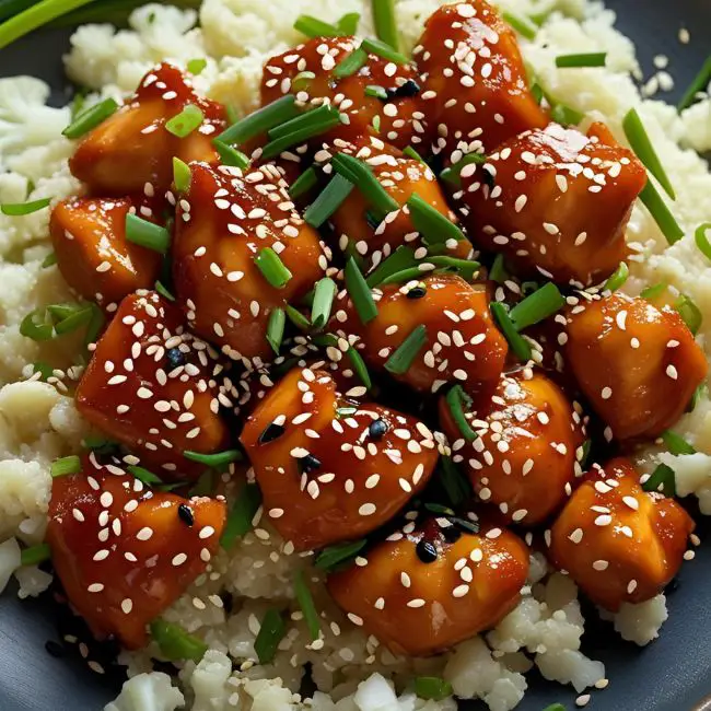 low carb sweet and spicy chicken recipe