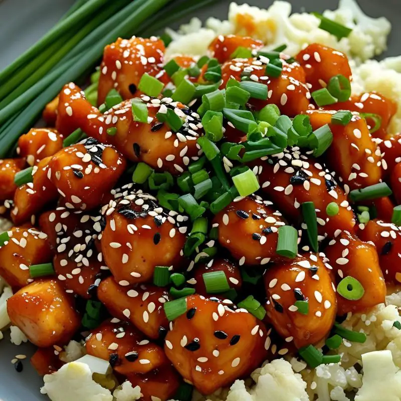 How to Make Low Carb Sweet and Spicy Chicken