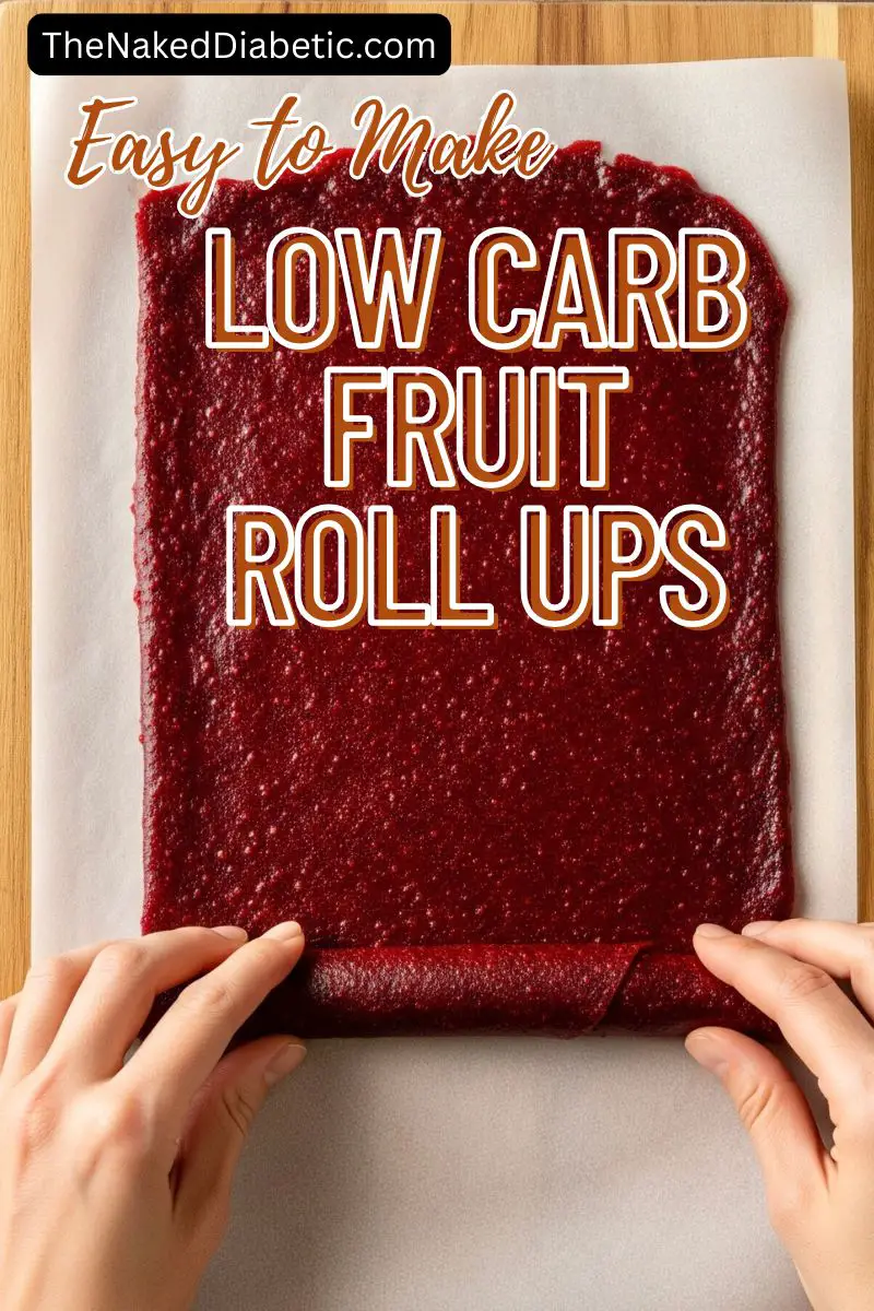 Simple Low Carb Fruit Roll Ups