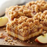 sugar free apple crumble bars