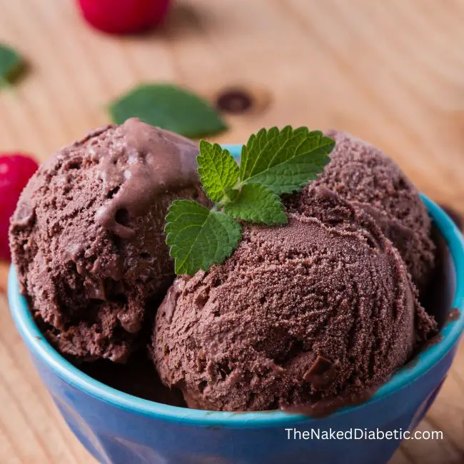 sugar free chocolate ice cream