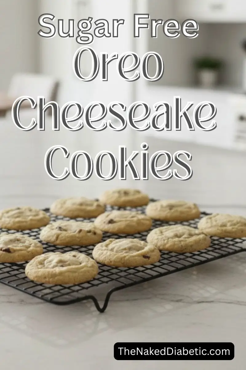Sugar Free Oreo Cheesecake Cookies