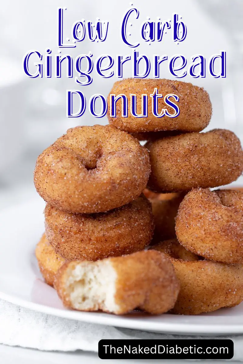 Low Carb Gingerbread Donuts