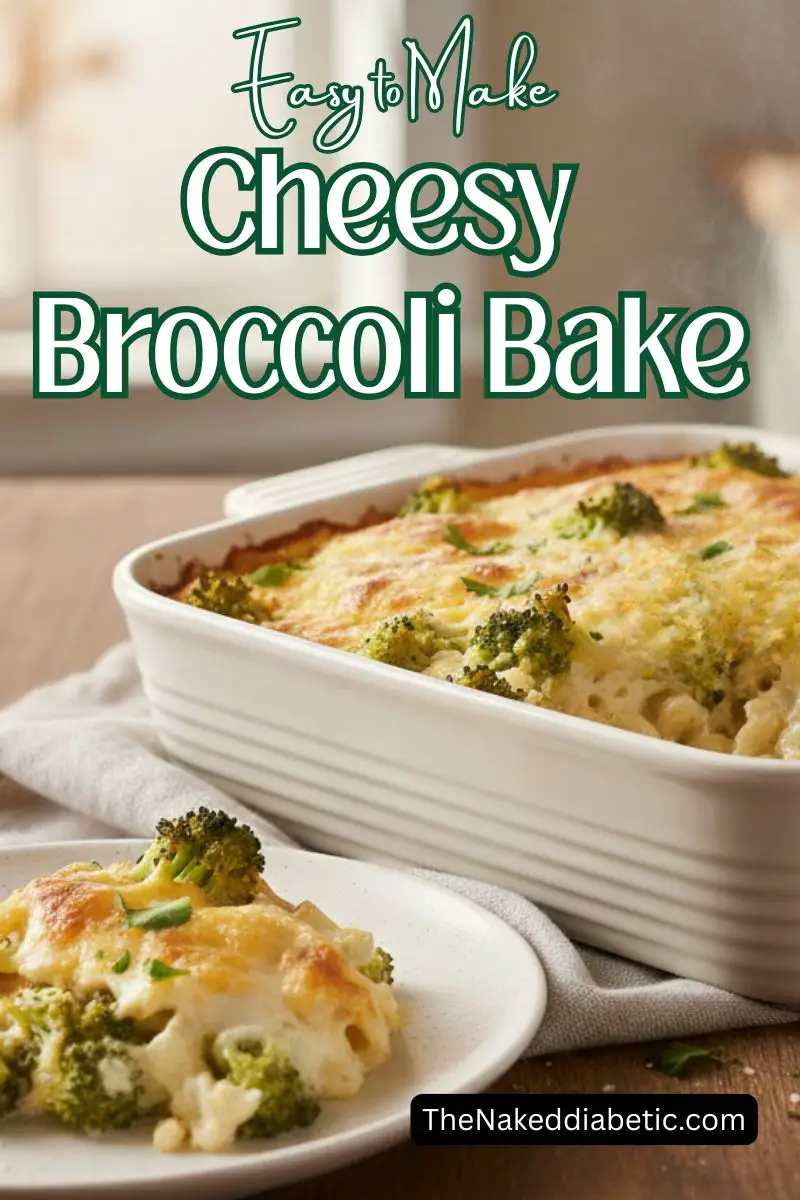 Low Carb Cheesy Broccoli Bake