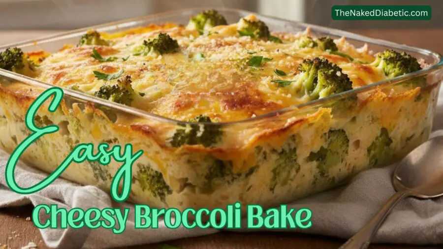 low carb cheesy Broccoli Bake image