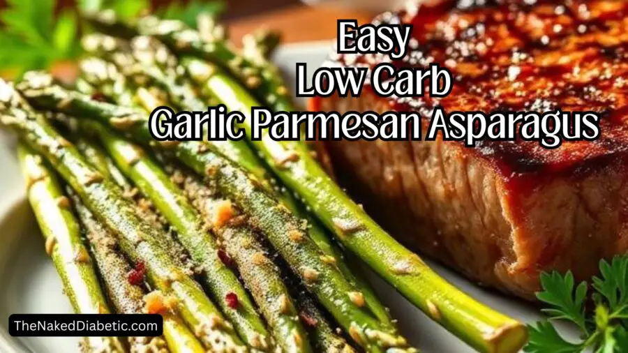 low carb garlic parmesan asparagus