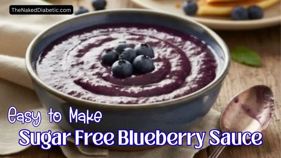 Sugar Free Blueberry sauce