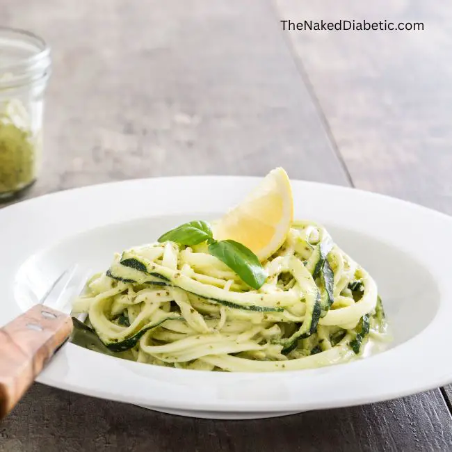Garlic Parmesan Zucchini Noodles