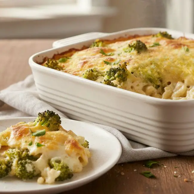 easy cheesy broccoli bake